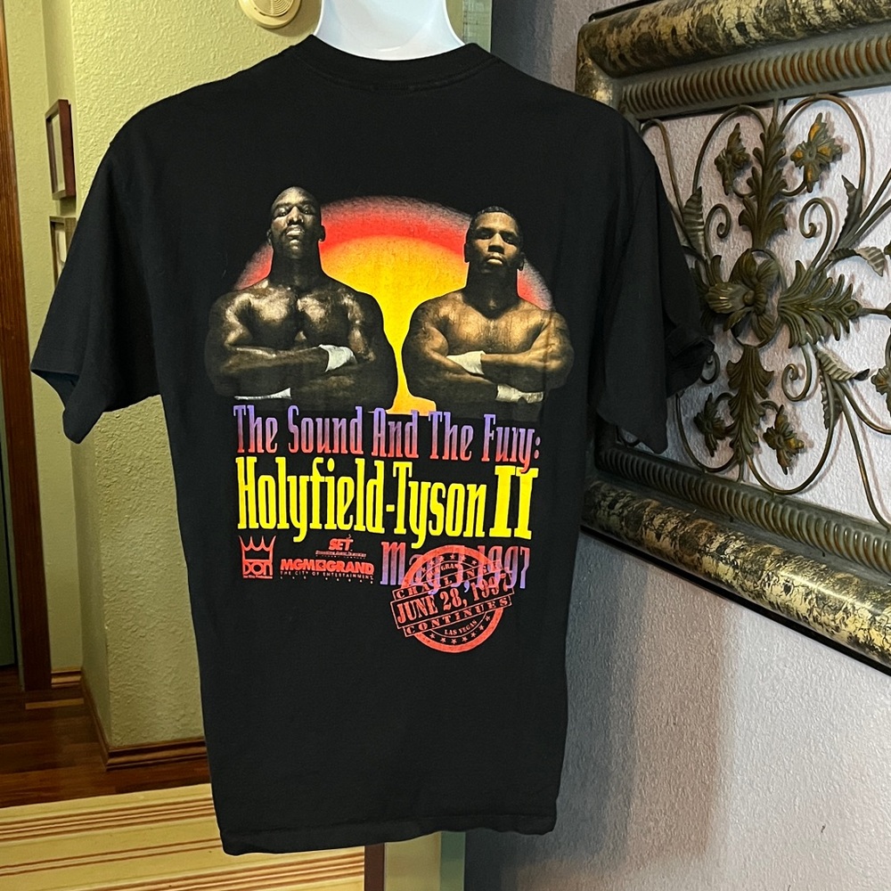 Original Vintage Holyfield vs Tyson II